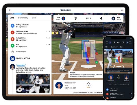 You can view Gameday from the Scores section of the MLB app. . Gameday live mlb